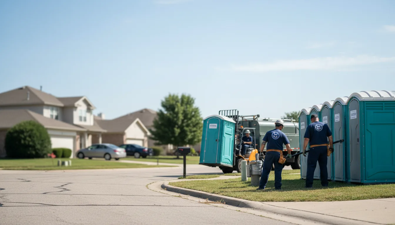 Porta Potty Rental in Lowell, NC near me